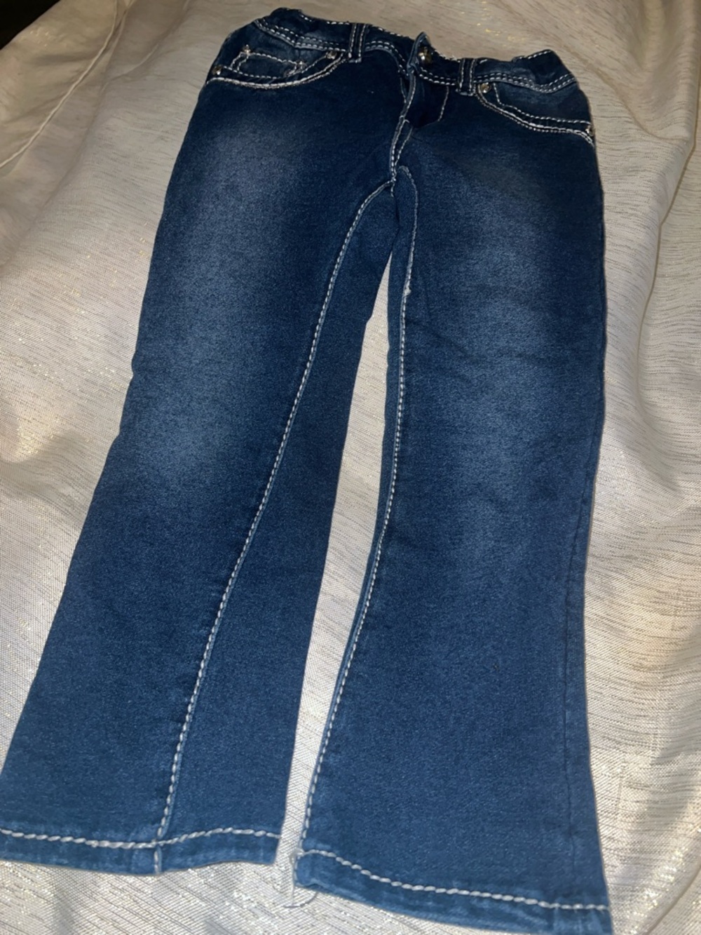Xhilaratiangirl Dark Blue Bootcut Jeans - Classic Stretch Denim